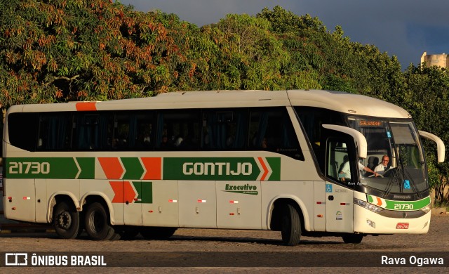 Empresa Gontijo de Transportes 21730 na cidade de Vitória da Conquista, Bahia, Brasil, por Rava Ogawa. Número da foto: #12599457.