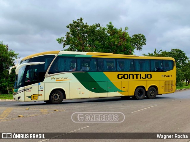 Empresa Gontijo de Transportes 19540 na cidade de Brasília, Distrito Federal, Brasil, por Wagner Rocha. Número da foto: #12601017.