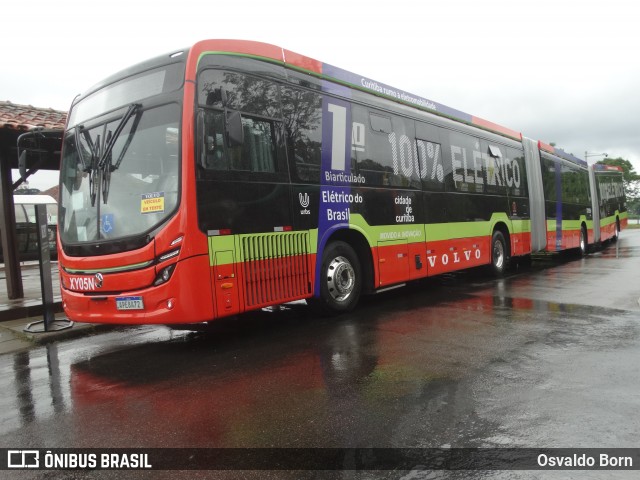 Volvo XY05N na cidade de Curitiba, Paraná, Brasil, por Osvaldo Born. Número da foto: #12599534.