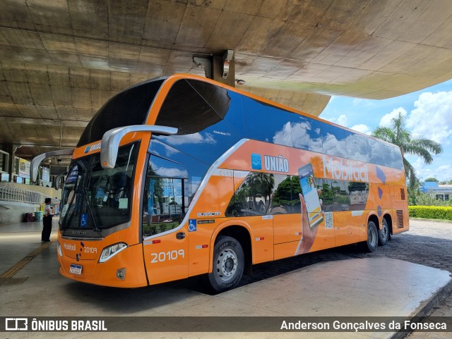 Expresso União 20109 na cidade de Uberlândia, Minas Gerais, Brasil, por Anderson Gonçalves da Fonseca. Número da foto: #12601354.