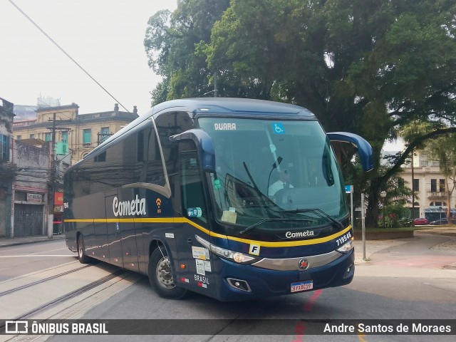 Viação Cometa 719546 na cidade de Santos, São Paulo, Brasil, por Andre Santos de Moraes. Número da foto: #12599306.