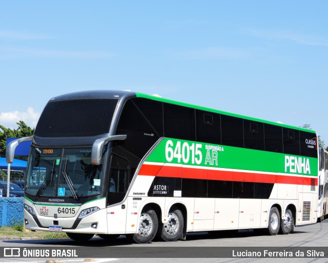 Empresa de Ônibus Nossa Senhora da Penha 64015 na cidade de São Paulo, São Paulo, Brasil, por Luciano Ferreira da Silva. Número da foto: #12599727.