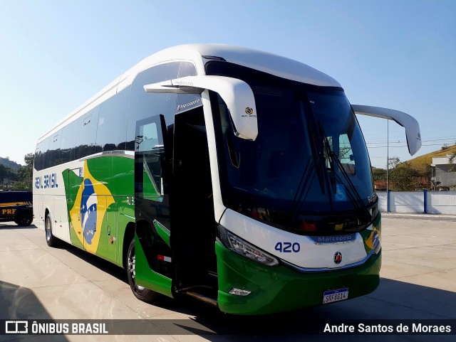 Real Brasil Turismo 420 na cidade de Duque de Caxias, Rio de Janeiro, Brasil, por Andre Santos de Moraes. Número da foto: #12599452.