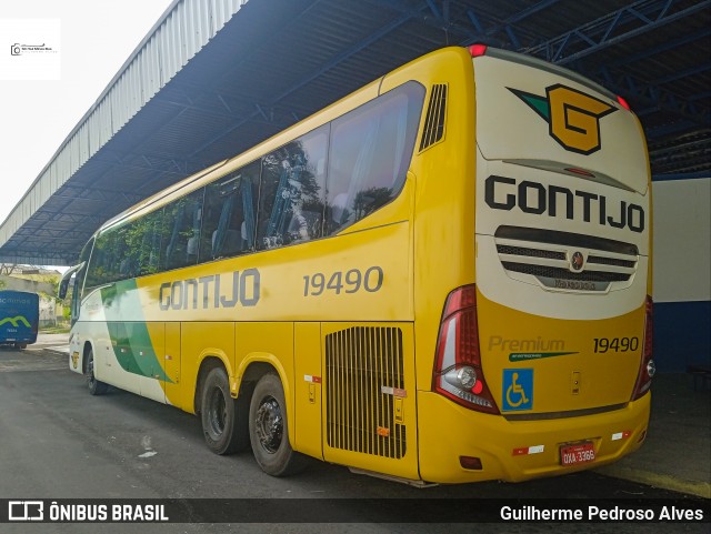 Empresa Gontijo de Transportes 19490 na cidade de Lambari, Minas Gerais, Brasil, por Guilherme Pedroso Alves. Número da foto: #12601371.