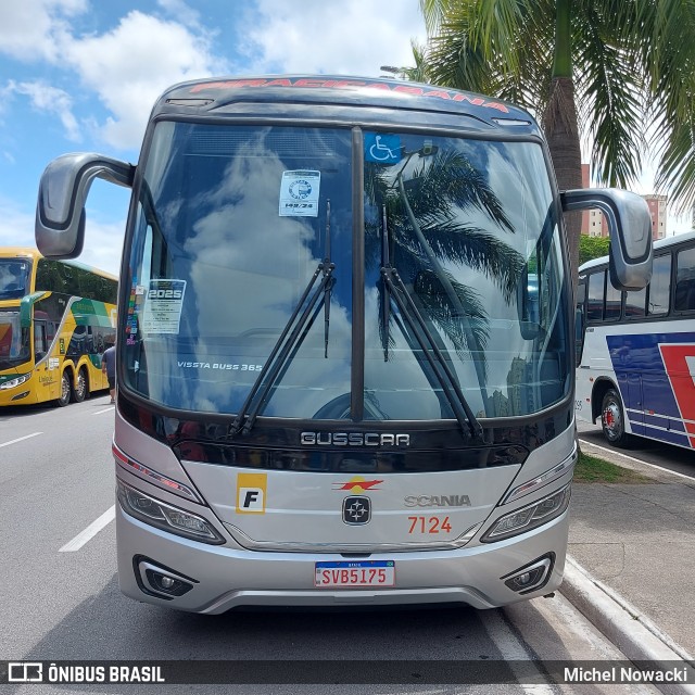 Viação Piracicabana 7124 na cidade de Barueri, São Paulo, Brasil, por Michel Nowacki. Número da foto: #12600828.