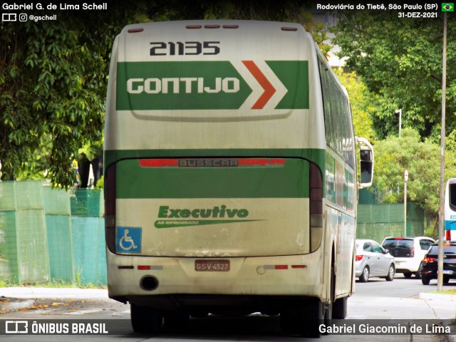 Empresa Gontijo de Transportes 21135 na cidade de São Paulo, São Paulo, Brasil, por Gabriel Giacomin de Lima. Número da foto: #12601409.