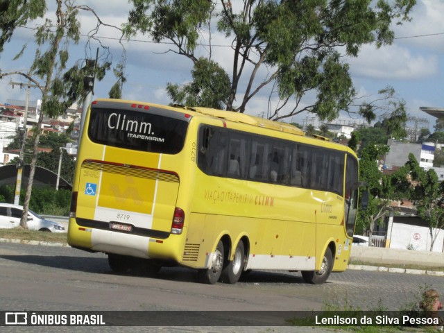 Viação Itapemirim 8719 na cidade de Caruaru, Pernambuco, Brasil, por Lenilson da Silva Pessoa. Número da foto: #12601073.