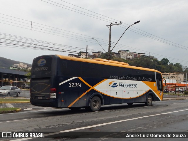 Viação Progresso 32314 na cidade de Juiz de Fora, Minas Gerais, Brasil, por André Luiz Gomes de Souza. Número da foto: #12534534.