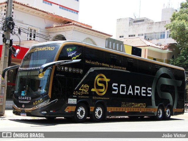 Soares Turismo e Fretamento 4040 na cidade de Teresina, Piauí, Brasil, por João Victor. Número da foto: #12533928.
