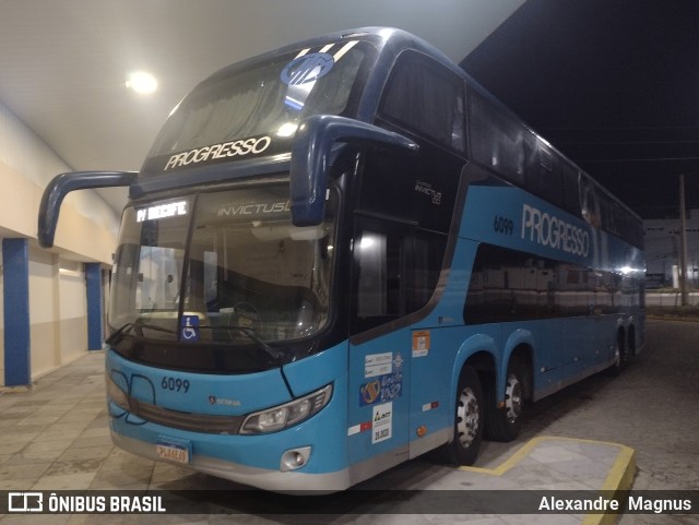 Auto Viação Progresso 6099 na cidade de Arcoverde, Pernambuco, Brasil, por Alexandre  Magnus. Número da foto: #12534147.