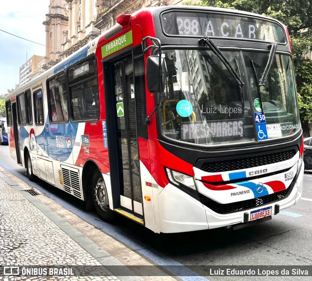 Viação Pavunense B32531 na cidade de Rio de Janeiro, Rio de Janeiro, Brasil, por Luiz Eduardo Lopes da Silva. Número da foto: #12532948.