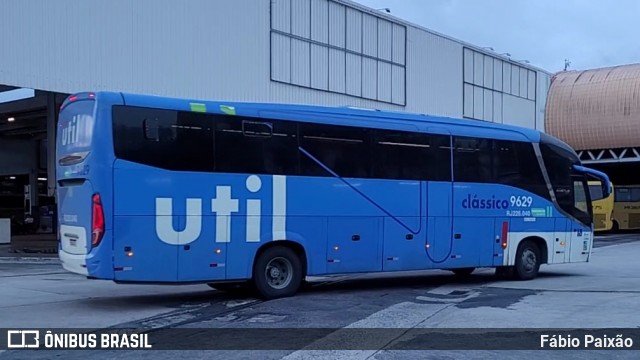 UTIL - União Transporte Interestadual de Luxo 9629 na cidade de Rio de Janeiro, Rio de Janeiro, Brasil, por Fábio Paixão. Número da foto: #12532097.