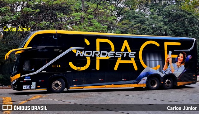 Expresso Nordeste 6074 na cidade de São Paulo, São Paulo, Brasil, por Carlos Júnior. Número da foto: #12532325.