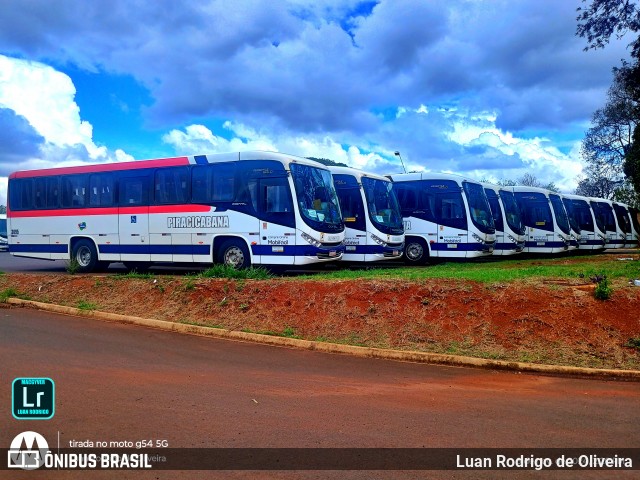 Viação Piracicabana 3095 na cidade de Araraquara, São Paulo, Brasil, por Luan Rodrigo de Oliveira. Número da foto: #12534431.