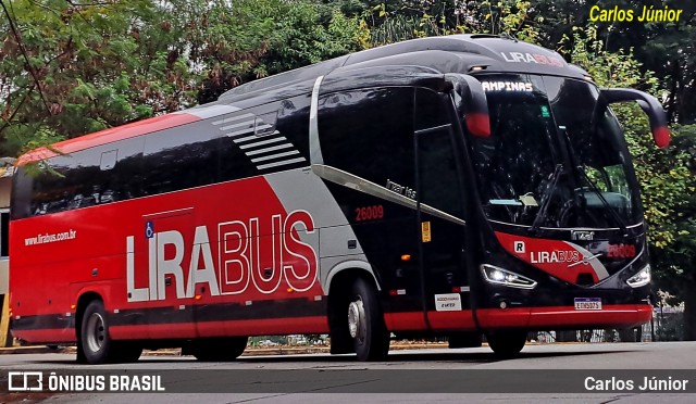 Lirabus 26009 na cidade de São Paulo, São Paulo, Brasil, por Carlos Júnior. Número da foto: #12532340.