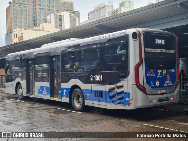 Sambaíba Transportes Urbanos 2 1001 na cidade de São Paulo, São Paulo, Brasil, por Fabrício Portella Matos. Número da foto: #12533722.