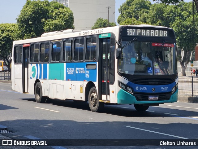 Transportes Campo Grande D53564 na cidade de Rio de Janeiro, Rio de Janeiro, Brasil, por Cleiton Linhares. Número da foto: #12532189.