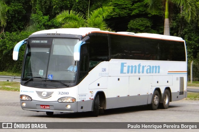 Emtram 3280 na cidade de Paraíba do Sul, Rio de Janeiro, Brasil, por Paulo Henrique Pereira Borges. Número da foto: #12533987.