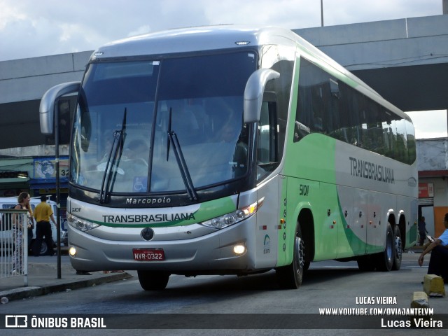 Transbrasiliana Transportes e Turismo 51011 na cidade de Belo Horizonte, Minas Gerais, Brasil, por Lucas Vieira. Número da foto: #12532830.