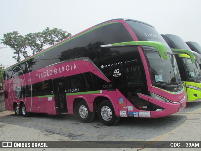 Viação Garcia 86019 na cidade de Curitiba, Paraná, Brasil, por GDC __39AM. Número da foto: #12532459.