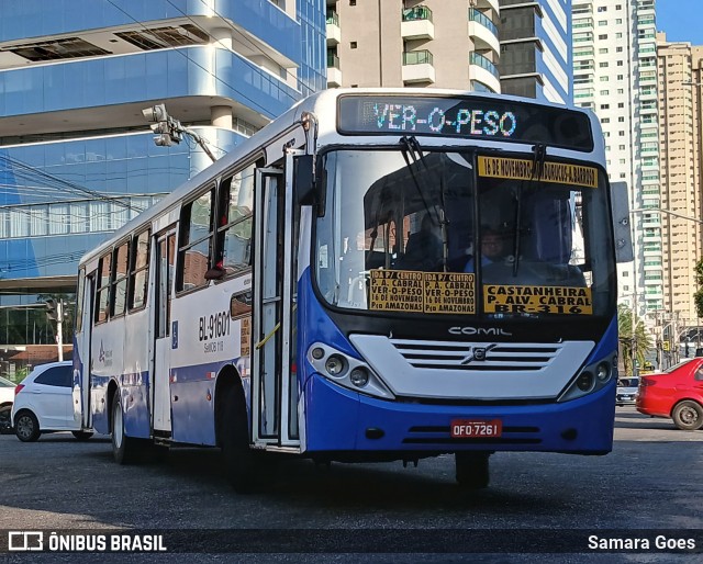 Transportes Águas Lindas BL-91601 na cidade de Belém, Pará, Brasil, por Samara Goes. Número da foto: #12533292.