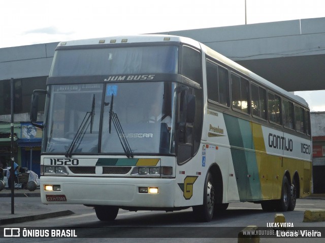 Empresa Gontijo de Transportes 11520 na cidade de Belo Horizonte, Minas Gerais, Brasil, por Lucas Vieira. Número da foto: #12532859.