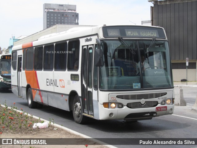 Evanil Transportes e Turismo RJ 132.097 na cidade de Rio de Janeiro, Rio de Janeiro, Brasil, por Paulo Alexandre da Silva. Número da foto: #12533675.