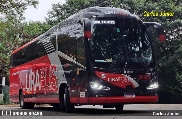 Lirabus 26009 na cidade de São Paulo, São Paulo, Brasil, por Carlos Júnior. Número da foto: #12532367.