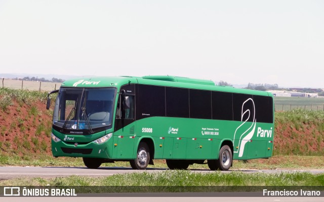 Parvi Transportes 55008 na cidade de Ourinhos, São Paulo, Brasil, por Francisco Ivano. Número da foto: #12533155.