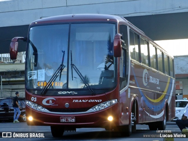 Transdino Excursões e Fretamentos 05 na cidade de Belo Horizonte, Minas Gerais, Brasil, por Lucas Vieira. Número da foto: #12532832.