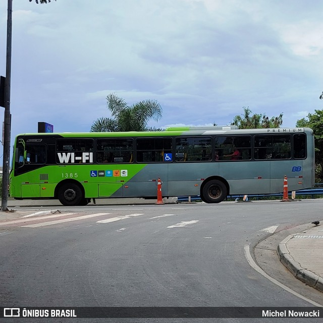 BB Transportes e Turismo 1385 na cidade de Itapevi, São Paulo, Brasil, por Michel Nowacki. Número da foto: #12534258.
