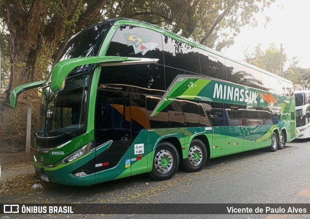 MinasSul - Minastur - Viação Minas Tour 9000 na cidade de Belo Horizonte, Minas Gerais, Brasil, por Vicente de Paulo Alves. Número da foto: #12533208.