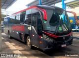 Transportes Única Petrópolis RJ 163.016 na cidade de Duque de Caxias, Rio de Janeiro, Brasil, por Vitor Dasneves. Número da foto: #12532322.