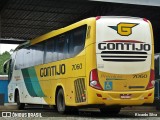 Empresa Gontijo de Transportes 7060 na cidade de Santana da Vargem, Minas Gerais, Brasil, por Ricardo Silva. Número da foto: #12534123.
