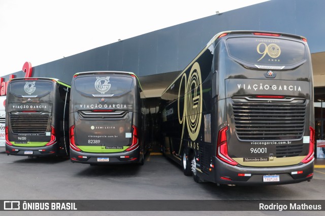 Viação Garcia 96001 na cidade de Imbaú, Paraná, Brasil, por Rodrigo Matheus. Número da foto: #12602870.