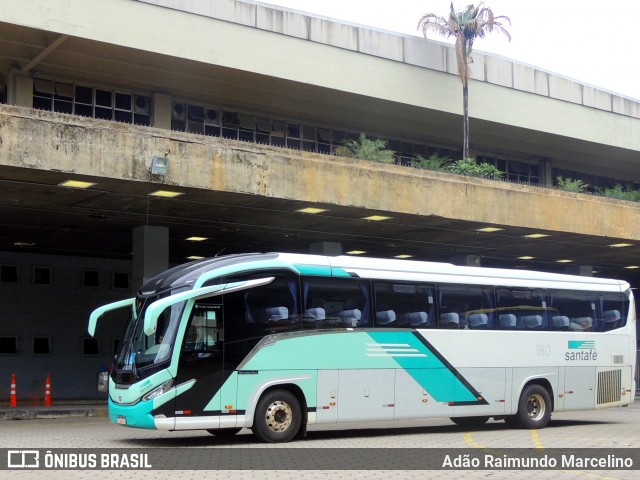 Santa Fé Transportes 180 na cidade de Belo Horizonte, Minas Gerais, Brasil, por Adão Raimundo Marcelino. Número da foto: #12601524.