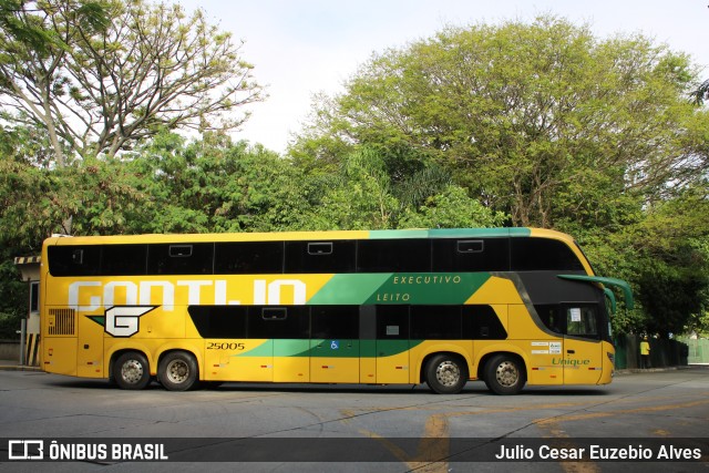 Empresa Gontijo de Transportes 25005 na cidade de São Paulo, São Paulo, Brasil, por Julio Cesar Euzebio Alves. Número da foto: #12602119.