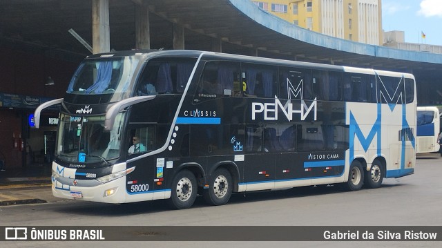 Empresa de Ônibus Nossa Senhora da Penha 58000 na cidade de Porto Alegre, Rio Grande do Sul, Brasil, por Gabriel da Silva Ristow. Número da foto: #12603014.