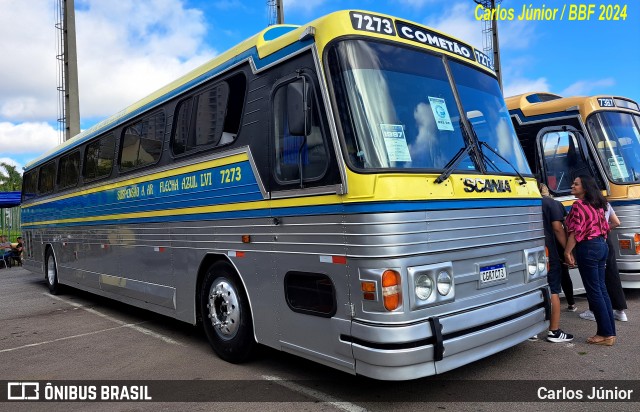 Ônibus Particulares 7273 na cidade de Barueri, São Paulo, Brasil, por Carlos Júnior. Número da foto: #12602141.