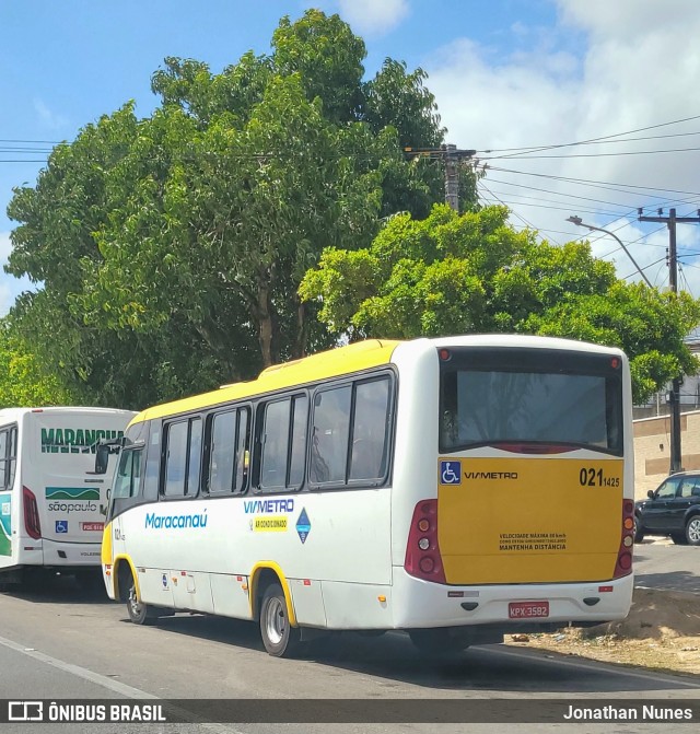 Via Metro - Auto Viação Metropolitana 0211425 na cidade de Maracanaú, Ceará, Brasil, por Jonathan Nunes. Número da foto: #12601605.