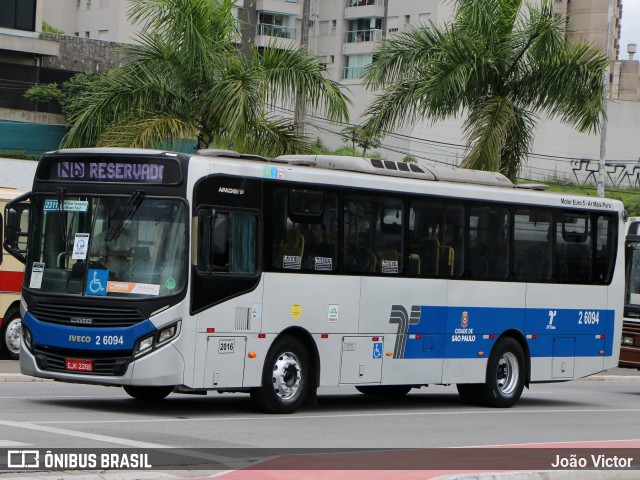 Transcooper > Norte Buss 2 6094 na cidade de Barueri, São Paulo, Brasil, por João Victor. Número da foto: #12602767.