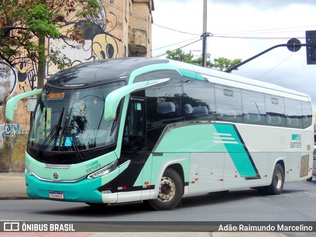Santa Fé Transportes 180 na cidade de Belo Horizonte, Minas Gerais, Brasil, por Adão Raimundo Marcelino. Número da foto: #12601518.