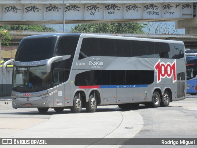 Auto Viação 1001 RJ 108.1139 na cidade de Rio de Janeiro, Rio de Janeiro, Brasil, por Rodrigo Miguel. Número da foto: #12602649.