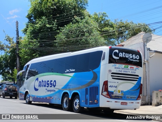 Catusso Transportes 4016 na cidade de Passo Fundo, Rio Grande do Sul, Brasil, por Alexandre Rodrigo. Número da foto: #12603136.