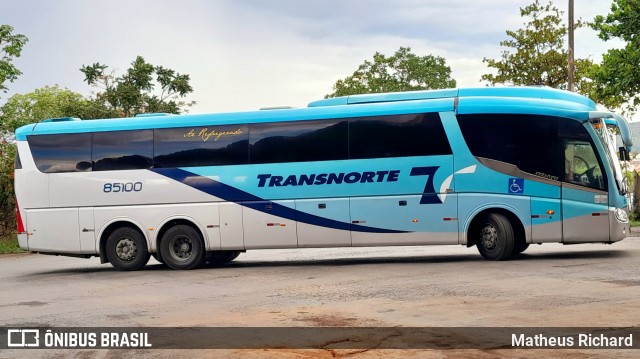 Transnorte - Transporte e Turismo Norte de Minas 85100 na cidade de Montes Claros, Minas Gerais, Brasil, por Matheus Richard. Número da foto: #12534876.