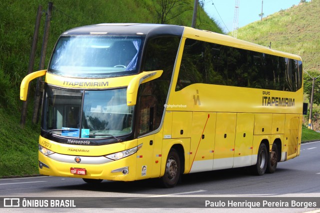 Viação Itapemirim 17023 na cidade de Piraí, Rio de Janeiro, Brasil, por Paulo Henrique Pereira Borges. Número da foto: #12536205.