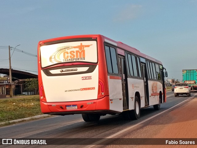 CSM Transporte e Turismo RT 004 na cidade de Benevides, Pará, Brasil, por Fabio Soares. Número da foto: #12536216.