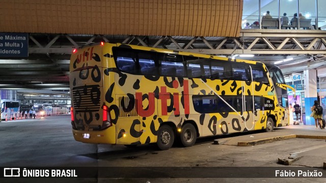 UTIL - União Transporte Interestadual de Luxo 11517 na cidade de Rio de Janeiro, Rio de Janeiro, Brasil, por Fábio Paixão. Número da foto: #12535248.