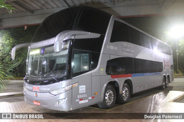 Auto Viação 1001 108.514 na cidade de Queluz, São Paulo, Brasil, por Douglas Paternezi. Número da foto: #12535458.