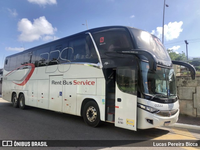 RBS - Rent Bus Service 0222 na cidade de Ipojuca, Pernambuco, Brasil, por Lucas Pereira Bicca. Número da foto: #12535511.